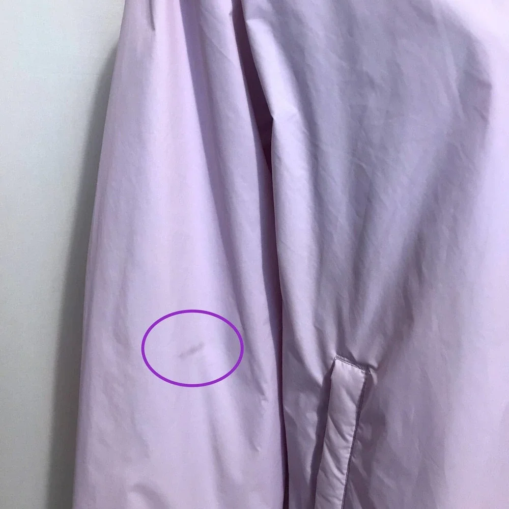 ❌SOLD❌ Levi’s NWT Light Lilac Windbreaker Jacket for Women XL - Picture 6 of 15